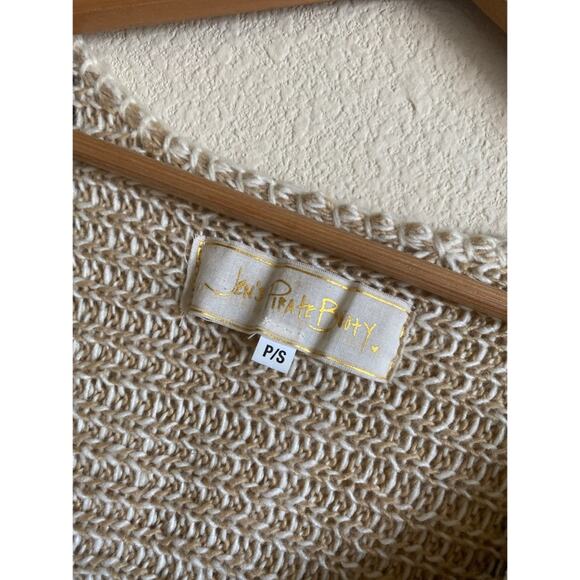 Jen’s Pirate Booty Pullover Cozy Oversized Sweater size S/M Bohemian Cottagecore - Picture 6 of 7